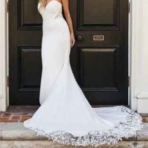 Strapless Wedding dress Stella York 7634